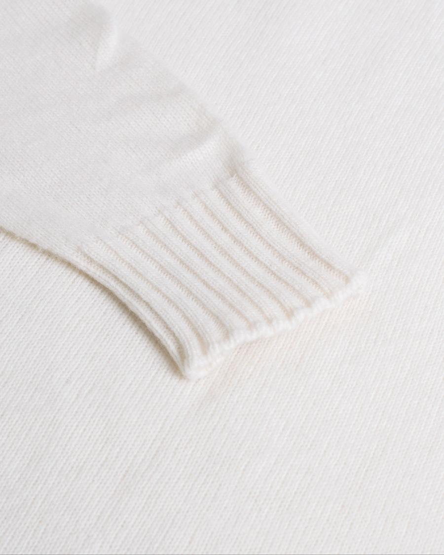Herre | Gensere | Pre-owned | Altea Wool/Cashmere Crew Neck Sweater Latte