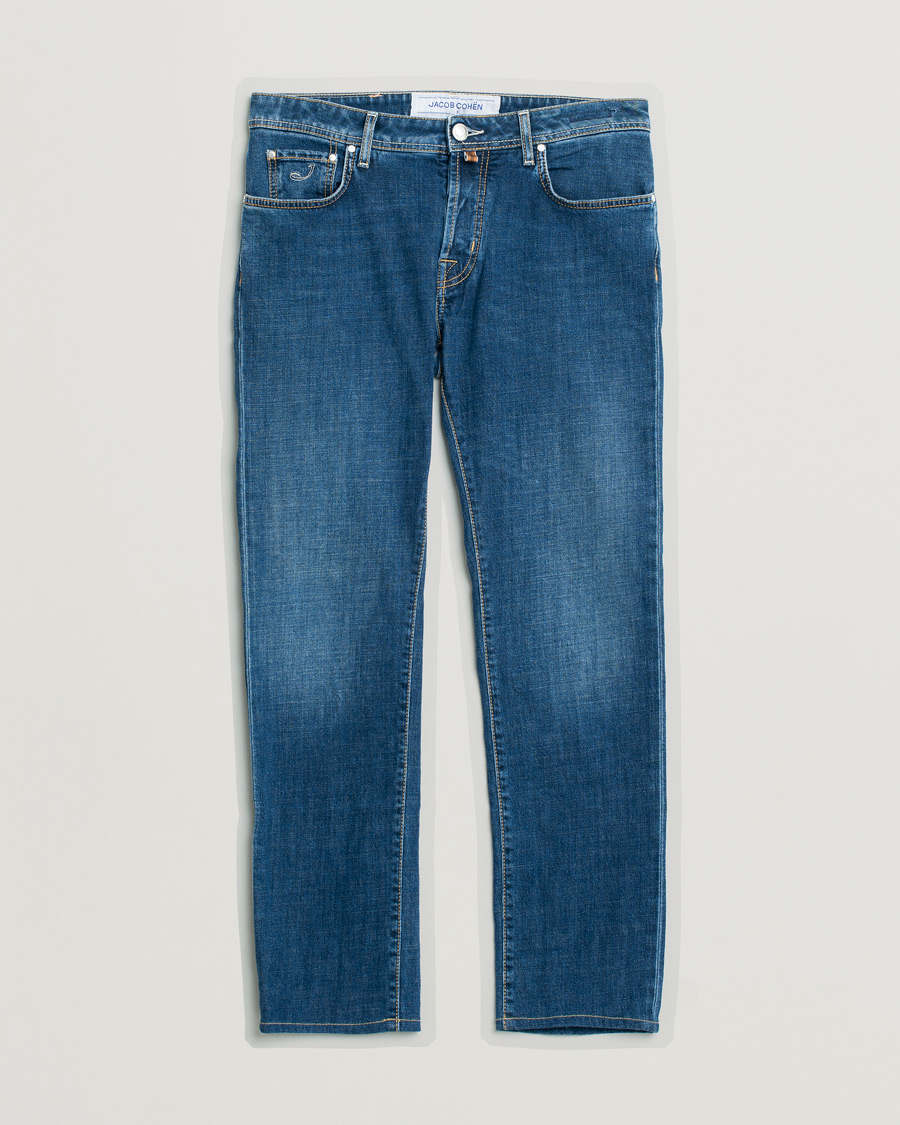 Herre | Jeans | Pre-owned | Jacob Cohën 688 Slim Fit Jeans Mid Blue