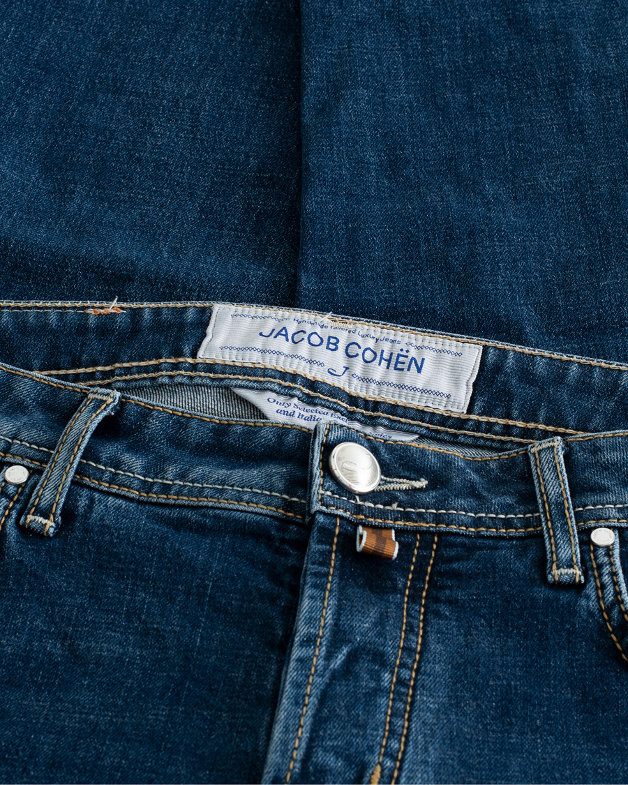 Herre | Jeans | Pre-owned | Jacob Cohën 688 Slim Fit Jeans Mid Blue