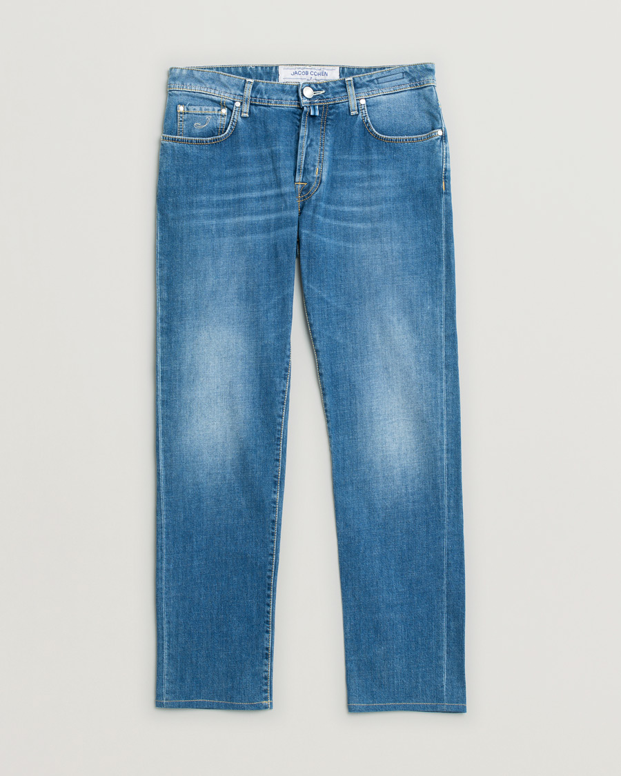 Herre | Jacob Cohën 688 Slim Fit Jeans Light Blue | Pre-owned | Jacob Cohën 688 Slim Fit Jeans Light Blue
