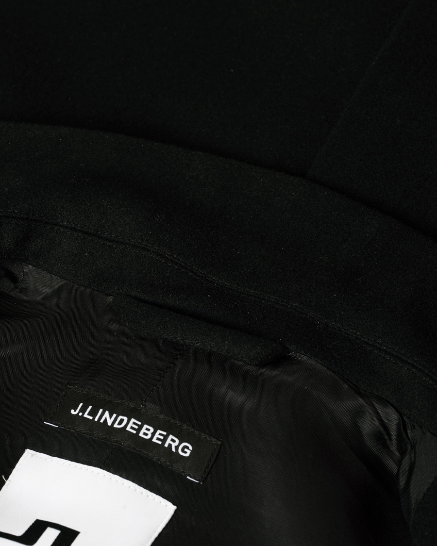 Herre | Jakker | Pre-owned | J.Lindeberg Holger Compact Melton Coat Black 48