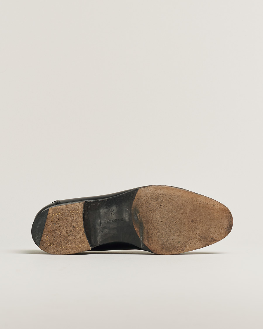 Herre | Edward Green Belgravia Tassel Loafer Black Calf | Pre-owned | Edward Green Belgravia Tassel Loafer Black Calf