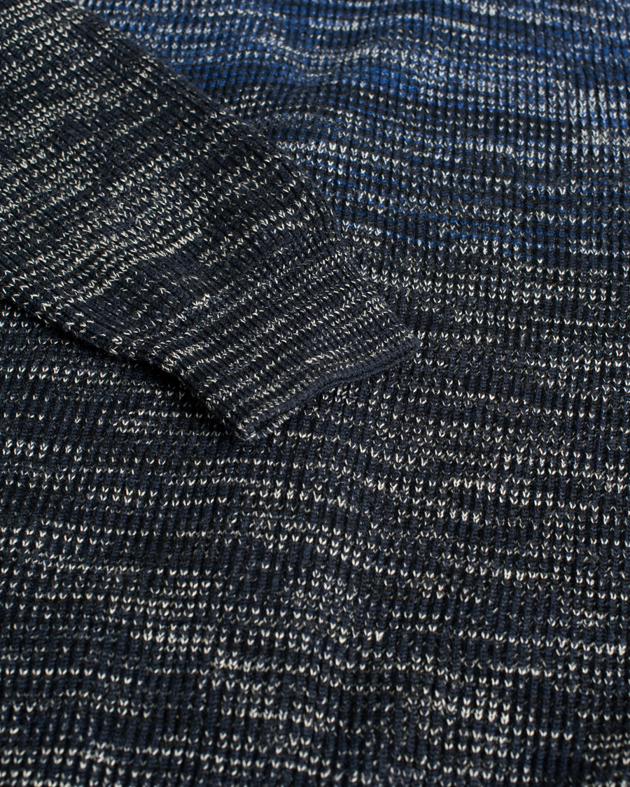 Herre | Missoni Degradé Cardigan Navy | Pre-owned | Missoni Degradé Cardigan Navy