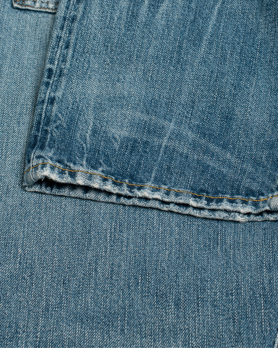 Herre | RRL Slim Fit 5-Pocket Denim Light Wash W33 | Pre-owned | RRL Slim Fit 5-Pocket Denim Light Wash W33