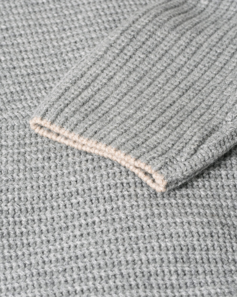 Herre | Gensere | Pre-owned | Brunello Cucinelli Double Breasted Cashmere Cardigan Jacket Grey Melange