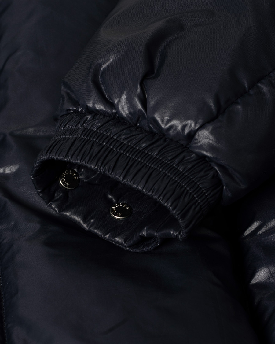 Herre | Jakker | Pre-owned | Moncler Ecrins Gloss Down Jacket Navy