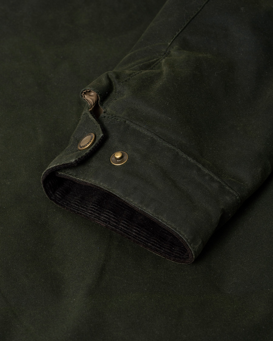 Herre | Jakker | Pre-owned | Barbour International Steve McQueen Workers Wax Jacket Sage