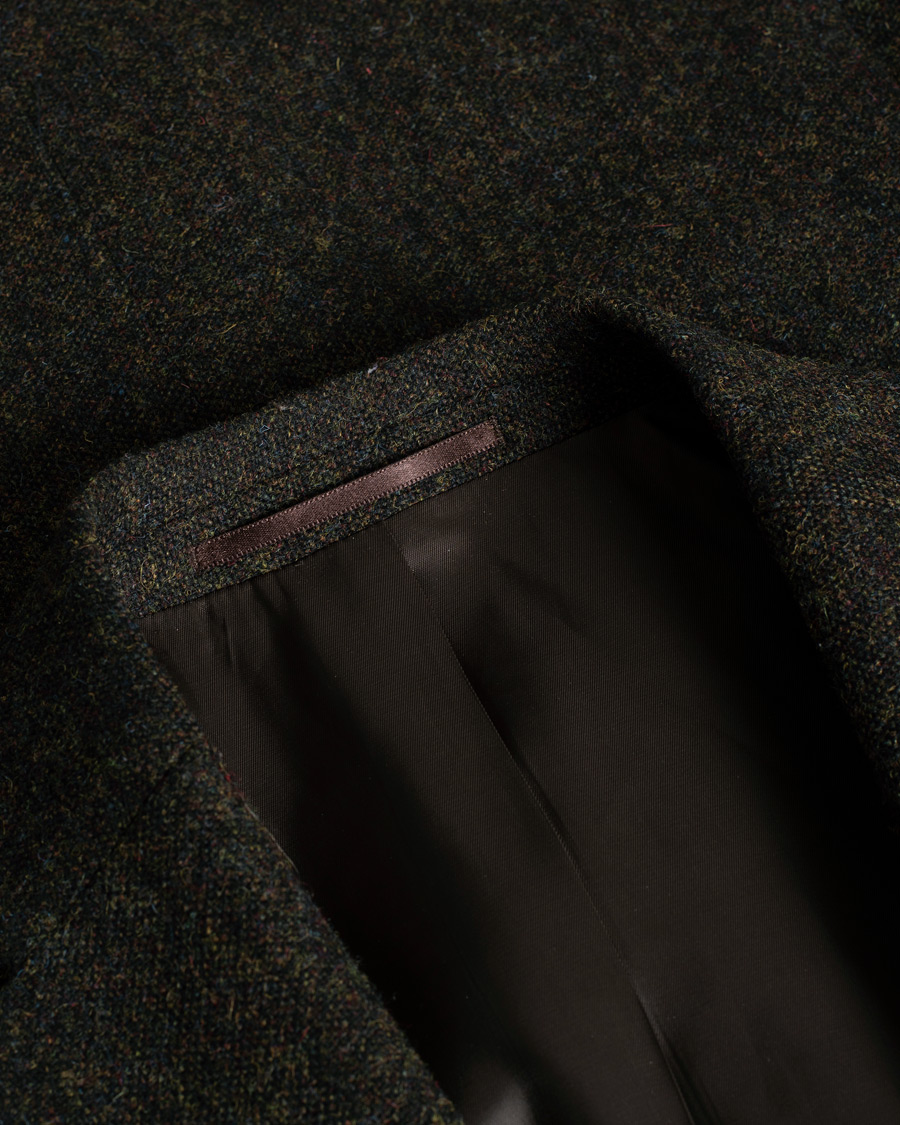 Herre | Dressjakker | Pre-owned | Walker Slater Edward Wool Donegal Blazer Dark Brown