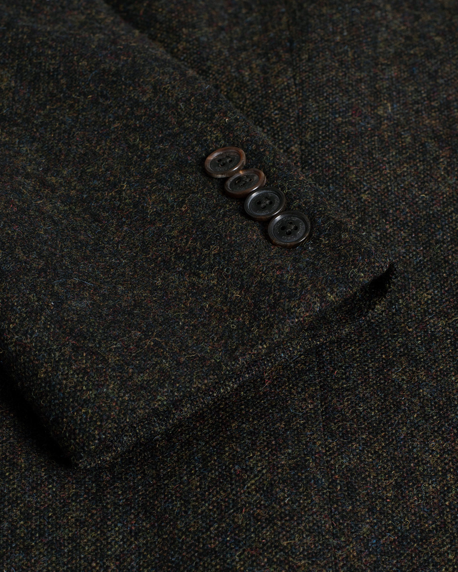 Herre | Dressjakker | Pre-owned | Walker Slater Edward Wool Donegal Blazer Dark Brown