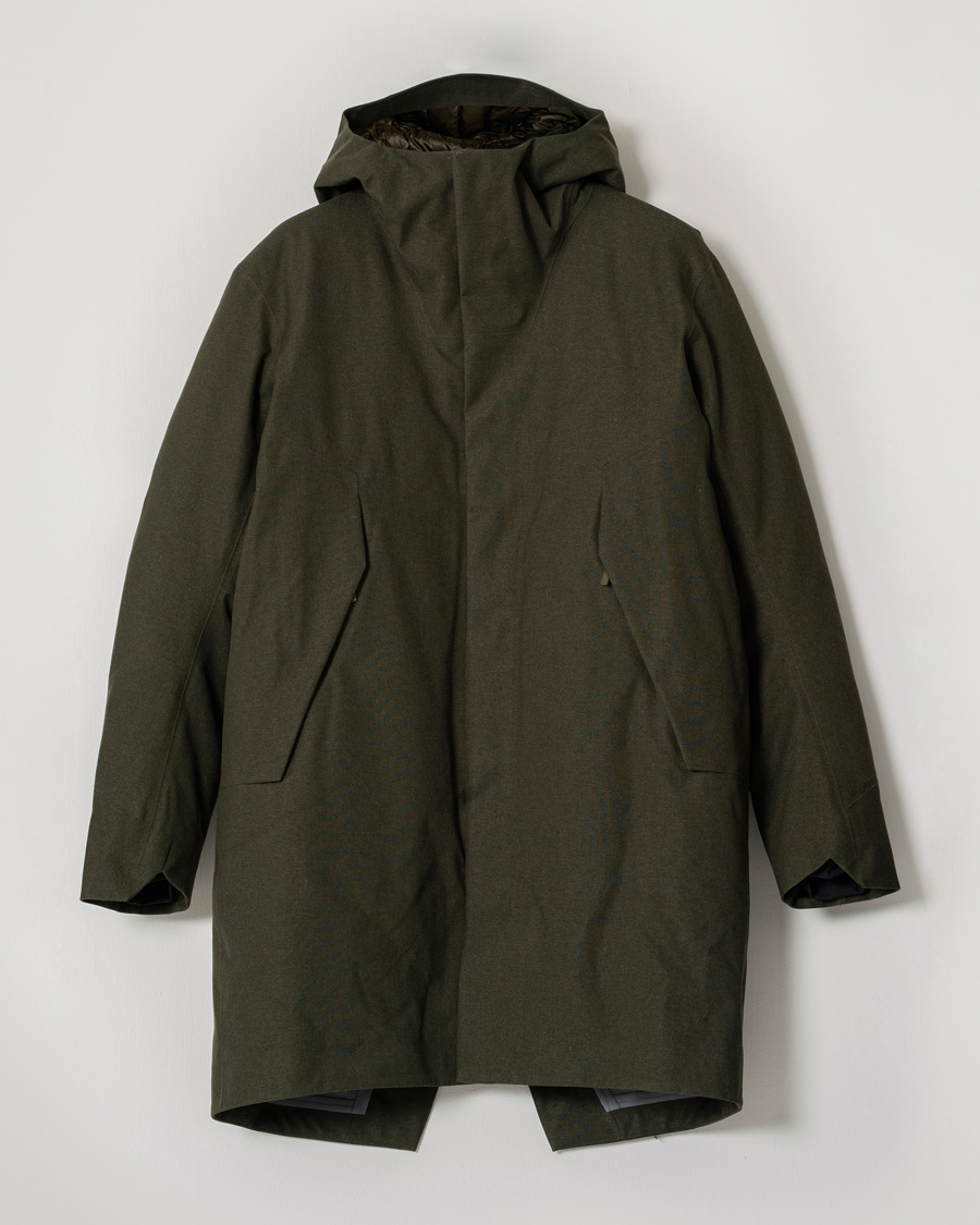 Herre | Jakker | Pre-owned | Arc'teryx Veilance Monitor Down TW Coat Olive Heather
