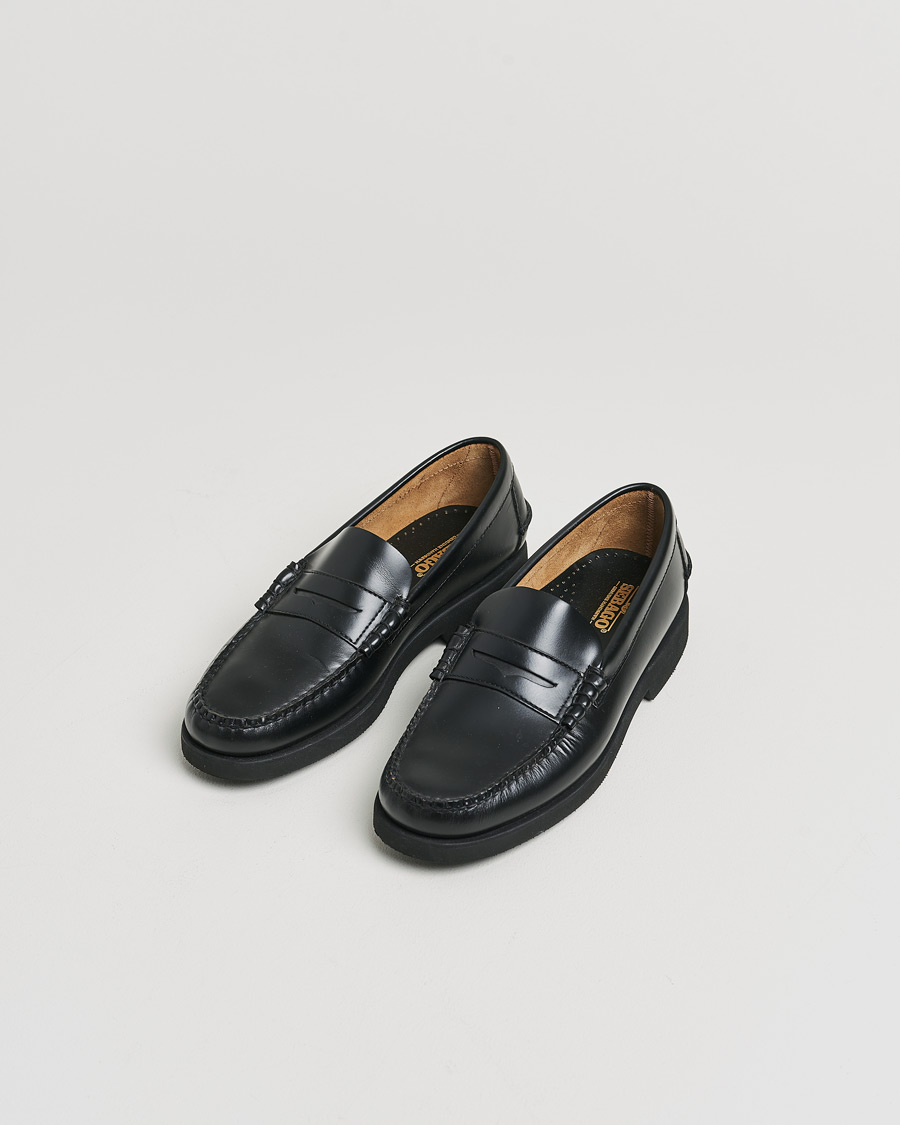 Herre | Sebago Dan Polaris Loafer Black | Pre-owned | Sebago Dan Polaris Loafer Black