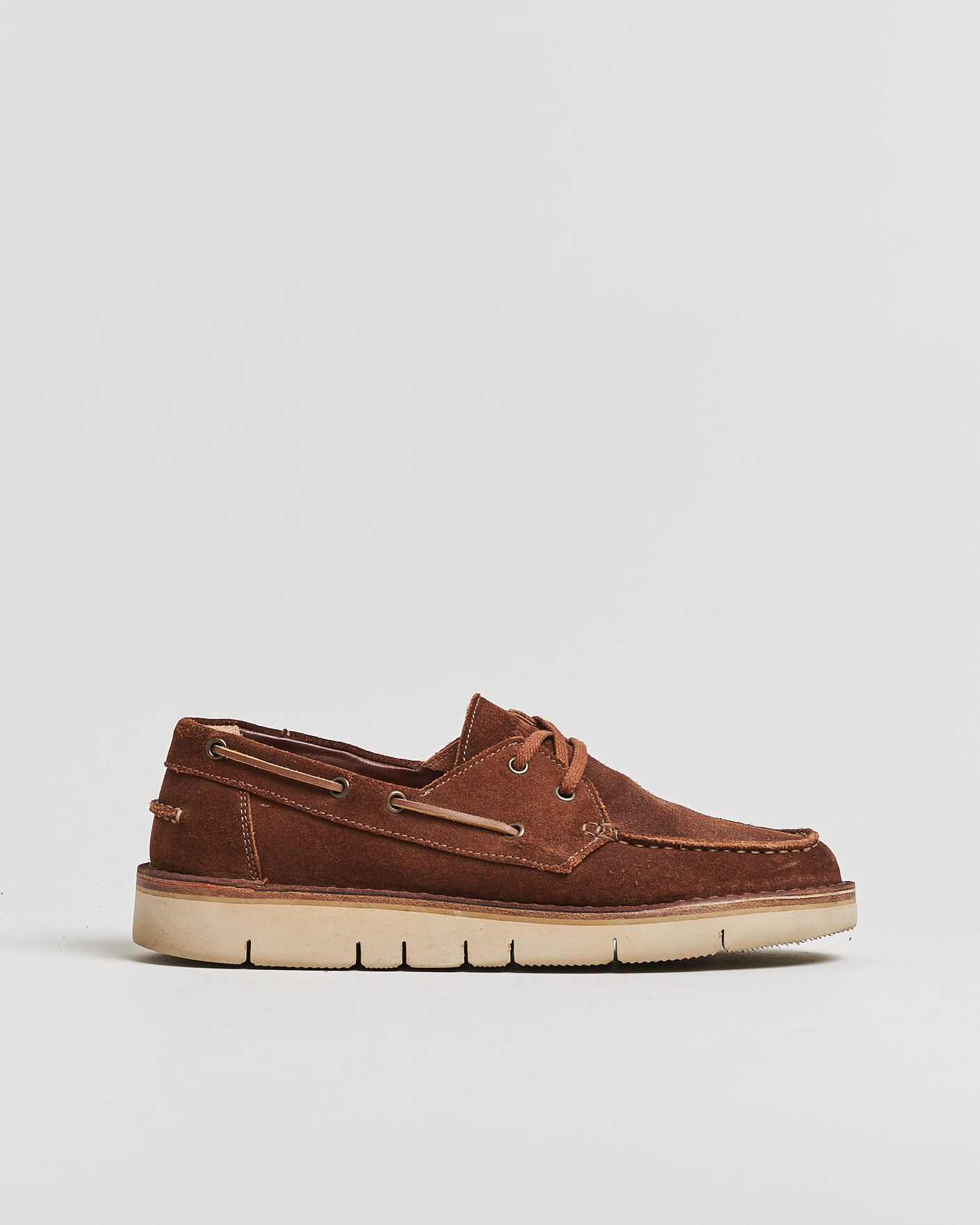 Herre | Pre-owned Sko | Pre-owned | Astorflex Boatflex Moccasin Brown Suede 43