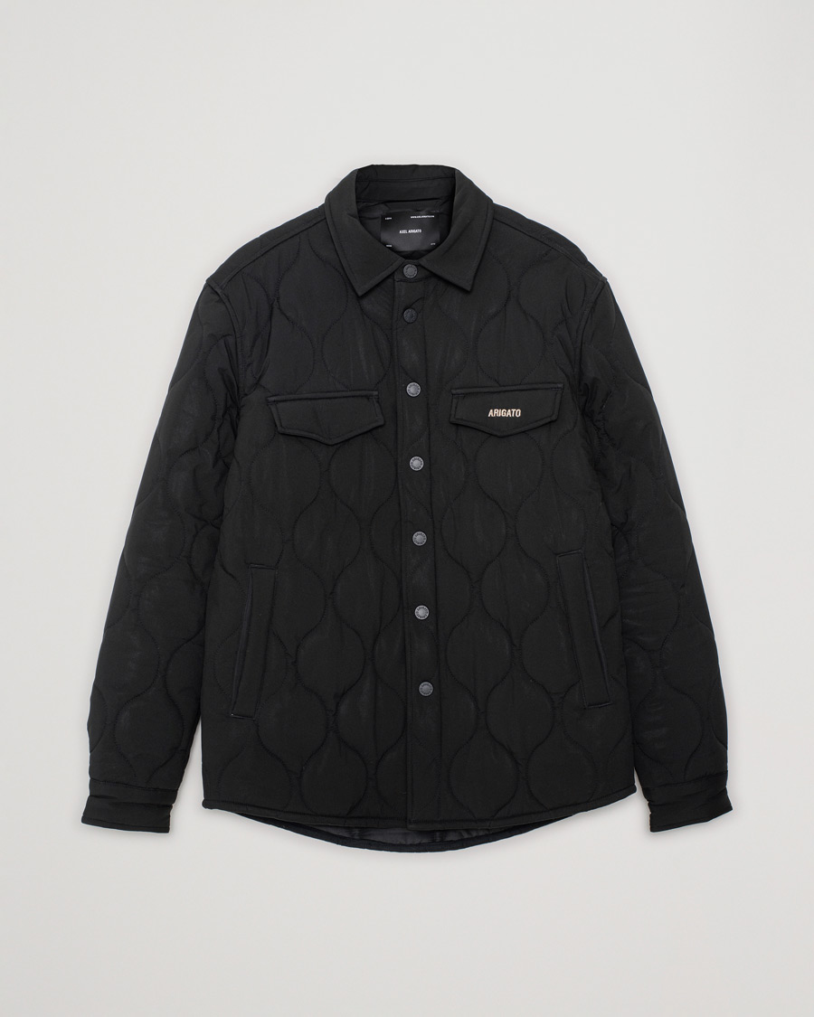Herre | Axel Arigato Puzzle Overshirt Black | Pre-owned | Axel Arigato Puzzle Overshirt Black