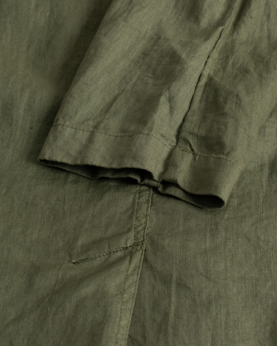 Herre | Dressjakker | Pre-owned | Aspesi Samuraki Linen Blazer Military