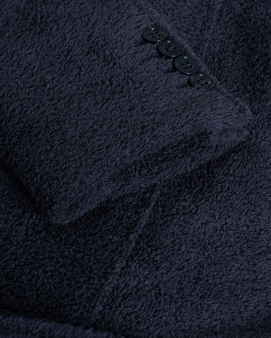 Herre | Gensere | Pre-owned | Orlebar Brown Darvill Cotton Terry Cardigan Ink