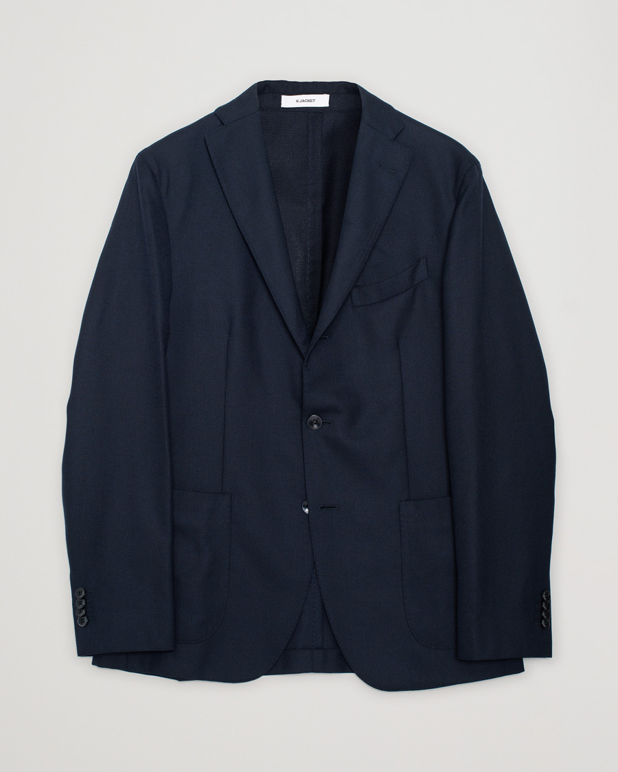 Herre | Dressjakker | Pre-owned | Boglioli K Jacket Wool Hopsack Blazer Navy