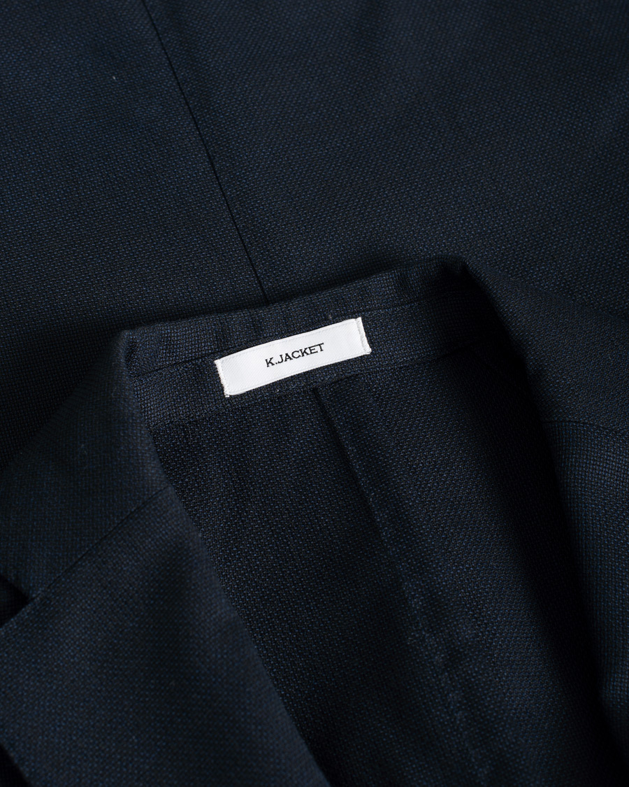 Herre | Dressjakker | Pre-owned | Boglioli K Jacket Wool Hopsack Blazer Navy