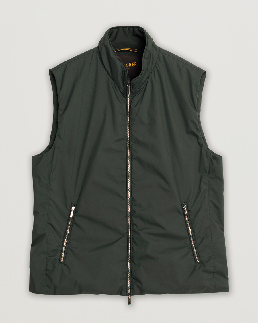 Herre | MooRER Senio Padded Vest Forest | Pre-owned | MooRER Senio Padded Vest Forest