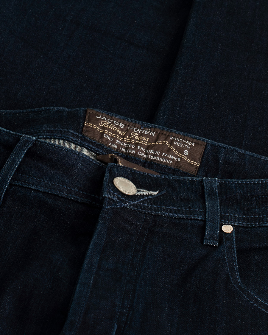 Herre | Jacob Cohën Bard 688 Slim Fit Stretch Jeans Dark Blue W31 | Pre-owned | Jacob Cohën Bard 688 Slim Fit Stretch Jeans Dark Blue W31