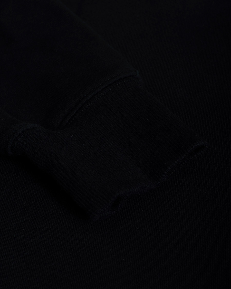 Herre | Gensere | Pre-owned | C.P. Company Diagonal Raised Fleece Hooded Lens Sweatshirt Black
