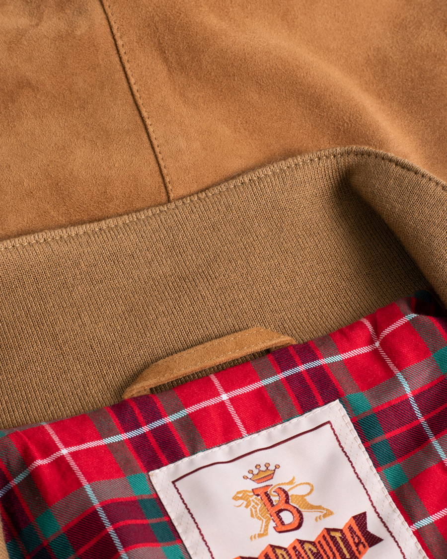Herre | Jakker | Pre-owned | Baracuta G9 Suede Jacket Tobacco