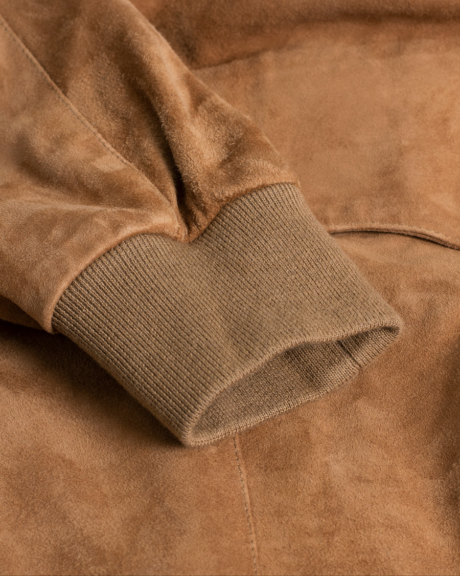 Herre | Jakker | Pre-owned | Baracuta G9 Suede Jacket Tobacco