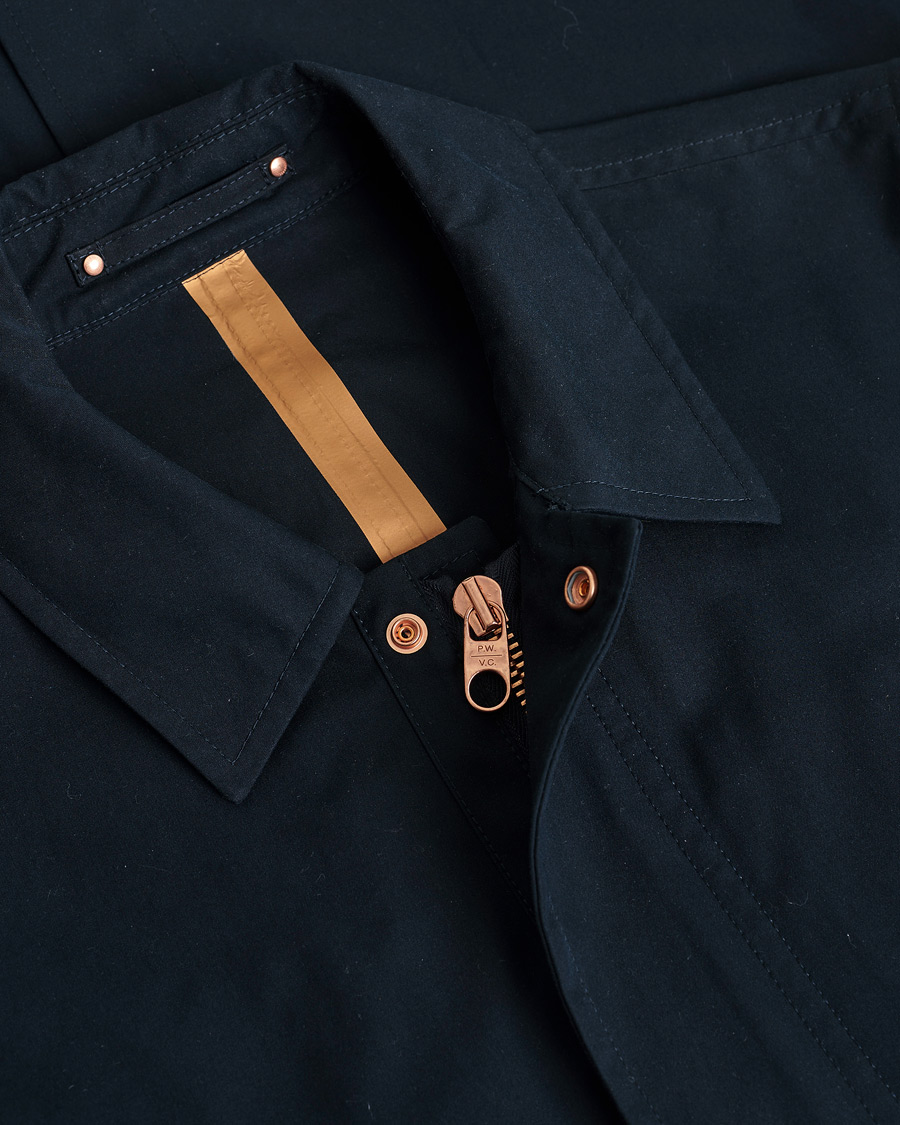 Herre | Pre-owned Jakker | Pre-owned | Private White V.C. Unlined Cotton Ventile Mac Coat 3.0 Navy 2 - XS