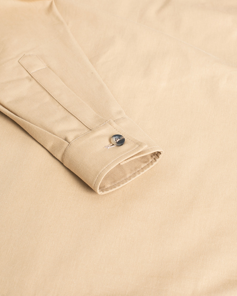 Herre | Private White V.C. Half Zip Pullover Sand | Pre-owned | Private White V.C. Half Zip Pullover Sand