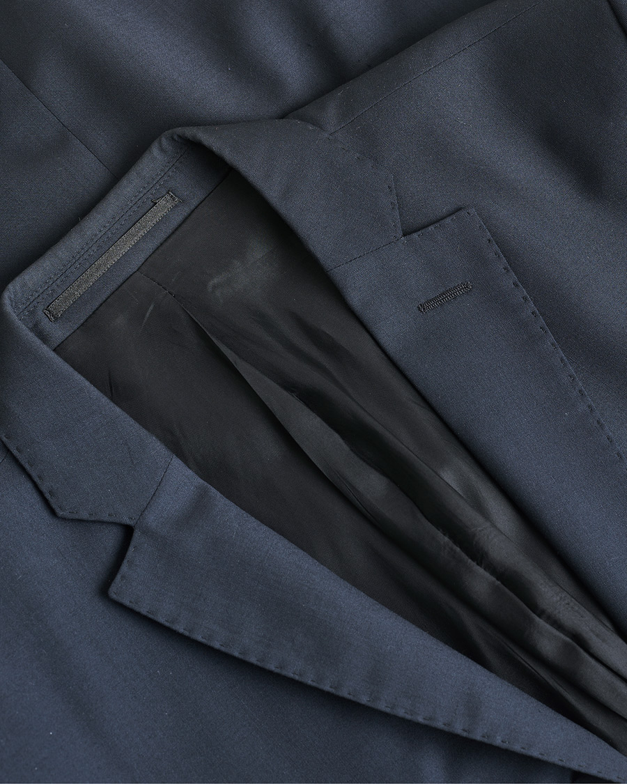 Herre | J.Lindeberg Hopper Dressed Wool Suit Navy 50 | Pre-owned | J.Lindeberg Hopper Dressed Wool Suit Navy 50