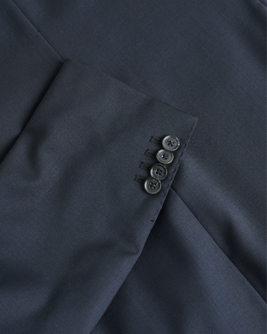 Herre | J.Lindeberg Hopper Dressed Wool Suit Navy 50 | Pre-owned | J.Lindeberg Hopper Dressed Wool Suit Navy 50