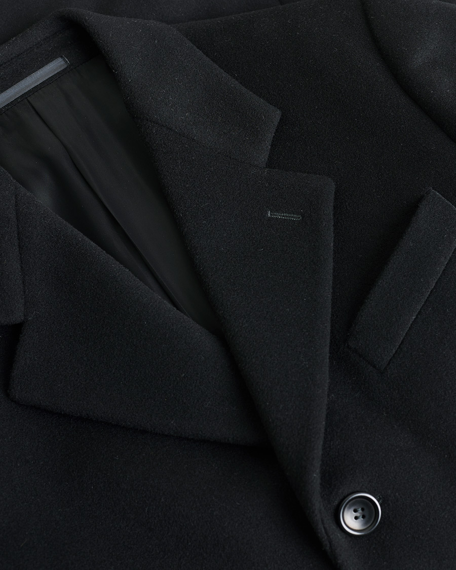 Herre | Pre-owned Jakker | Pre-owned | Armani Collezioni Cashmere Blend Coat Black 48