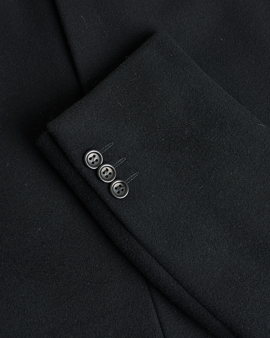 Herre | Pre-owned Jakker | Pre-owned | Armani Collezioni Cashmere Blend Coat Black 48