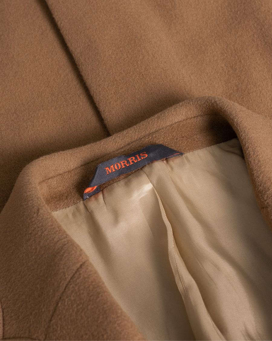 Herre | Morris Wool/Cashmere Coat Camel | Pre-owned | Morris Wool/Cashmere Coat Camel