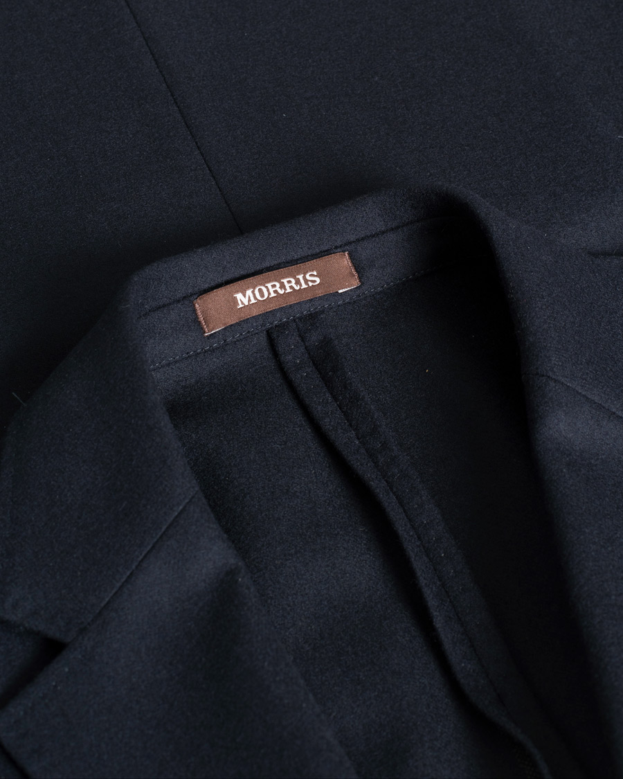 Herre | Pre-owned Dressjakker | Pre-owned | Morris Heritage Keith Flannel Suit Blazer Navy
