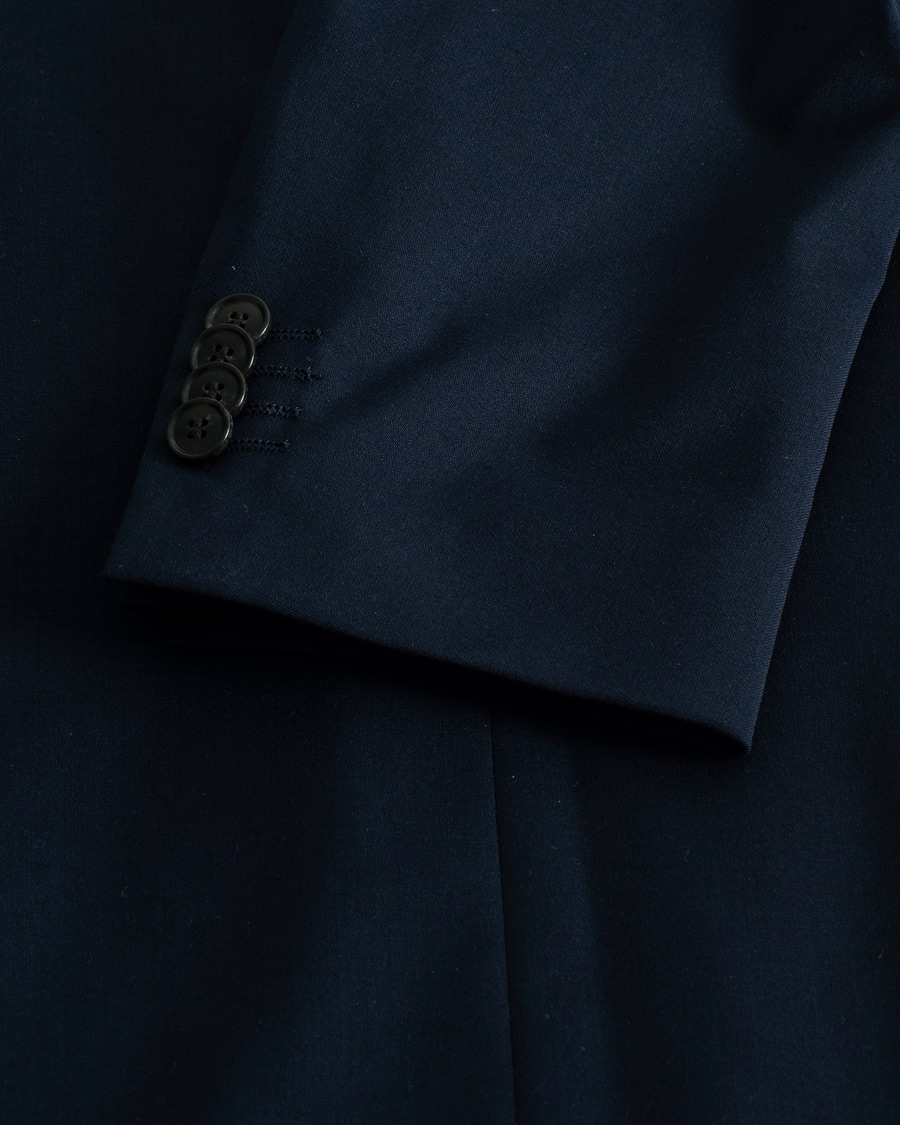 Herre | Tiger of Sweden Justin/Tenuta Wool Suit Navy 50 | Pre-owned | Tiger of Sweden Justin/Tenuta Wool Suit Navy 50