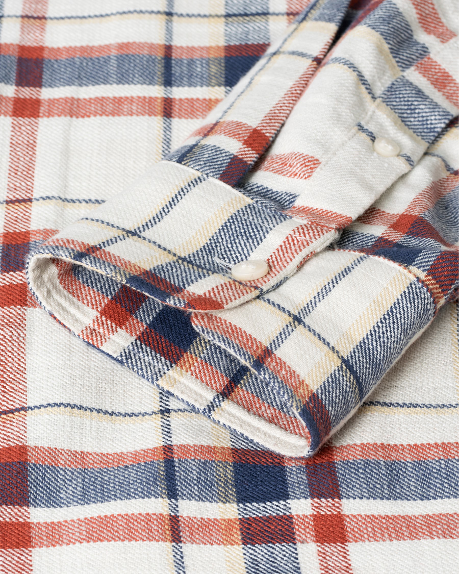 Herre | Skjorter | Pre-owned | Tiger of Sweden Benjamin Cotton Shirt Light Ink