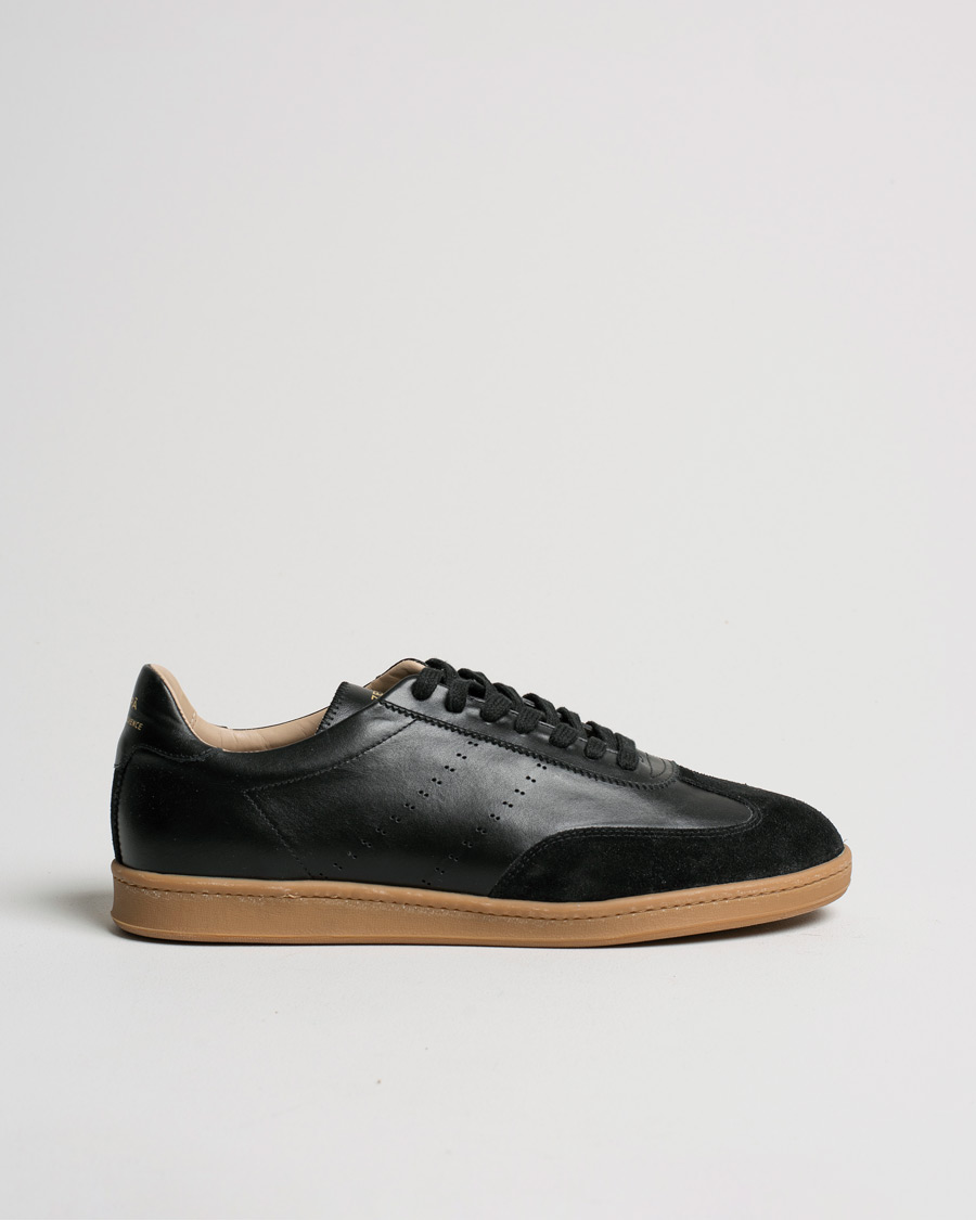 Herre | Zespà ZSP GT Calf Nappa Leather Sneakers Black | Pre-owned | Zespà ZSP GT Calf Nappa Leather Sneakers Black