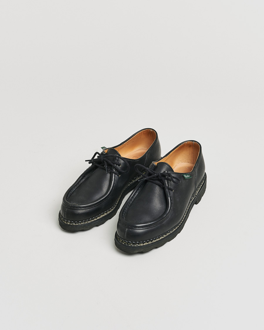 Herre | Paraboot Michael Derby Black | Pre-owned | Paraboot Michael Derby Black
