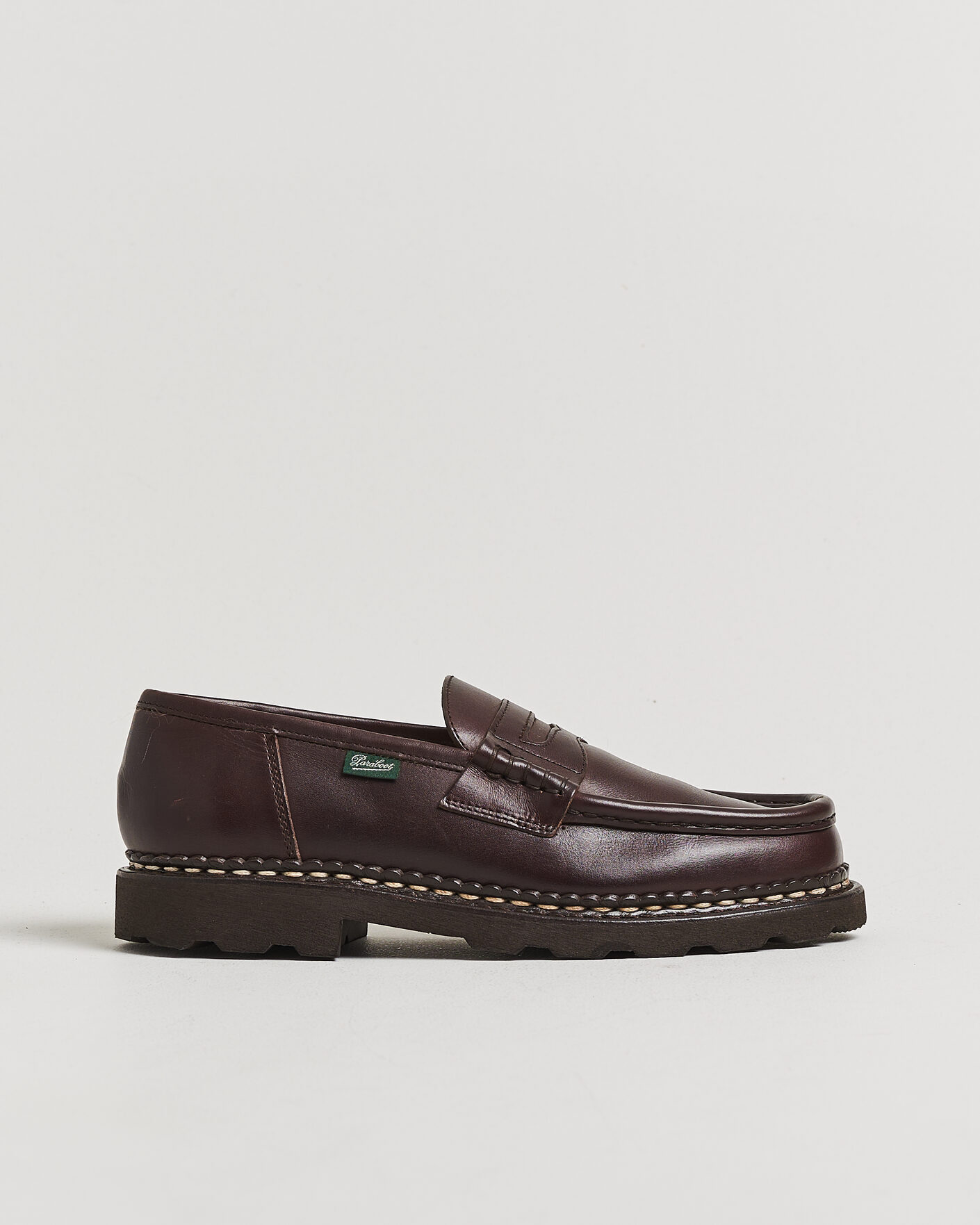 Herre | Pre-owned Randsydde sko | Pre-owned | Paraboot Reims Loafer Cafe UK7 - EU41