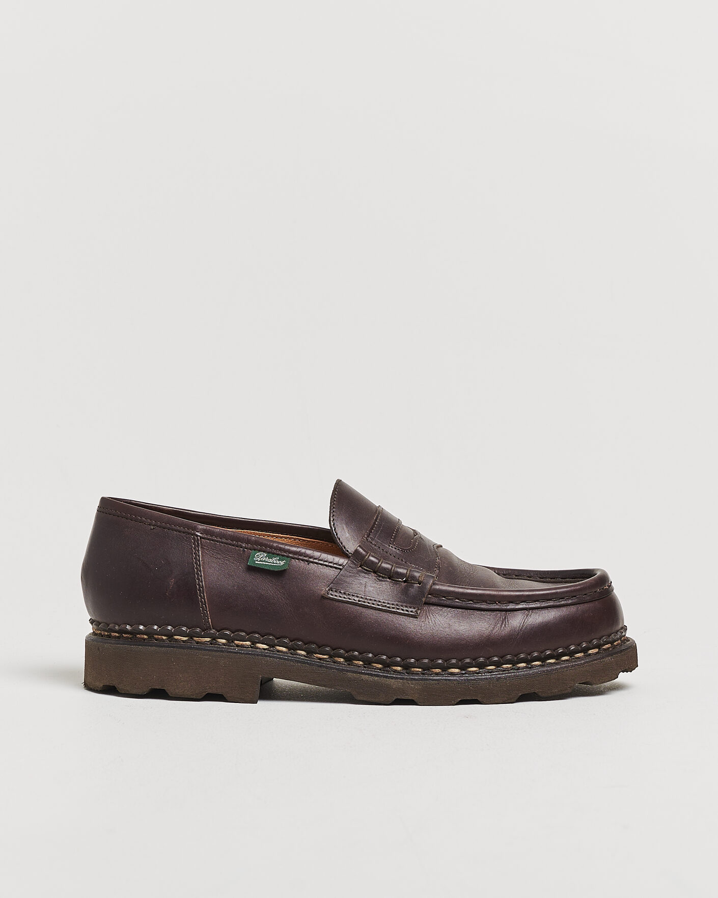 Herre | Pre-owned Randsydde sko | Pre-owned | Paraboot Reims Loafer Cafe UK8,5 - EU42,5