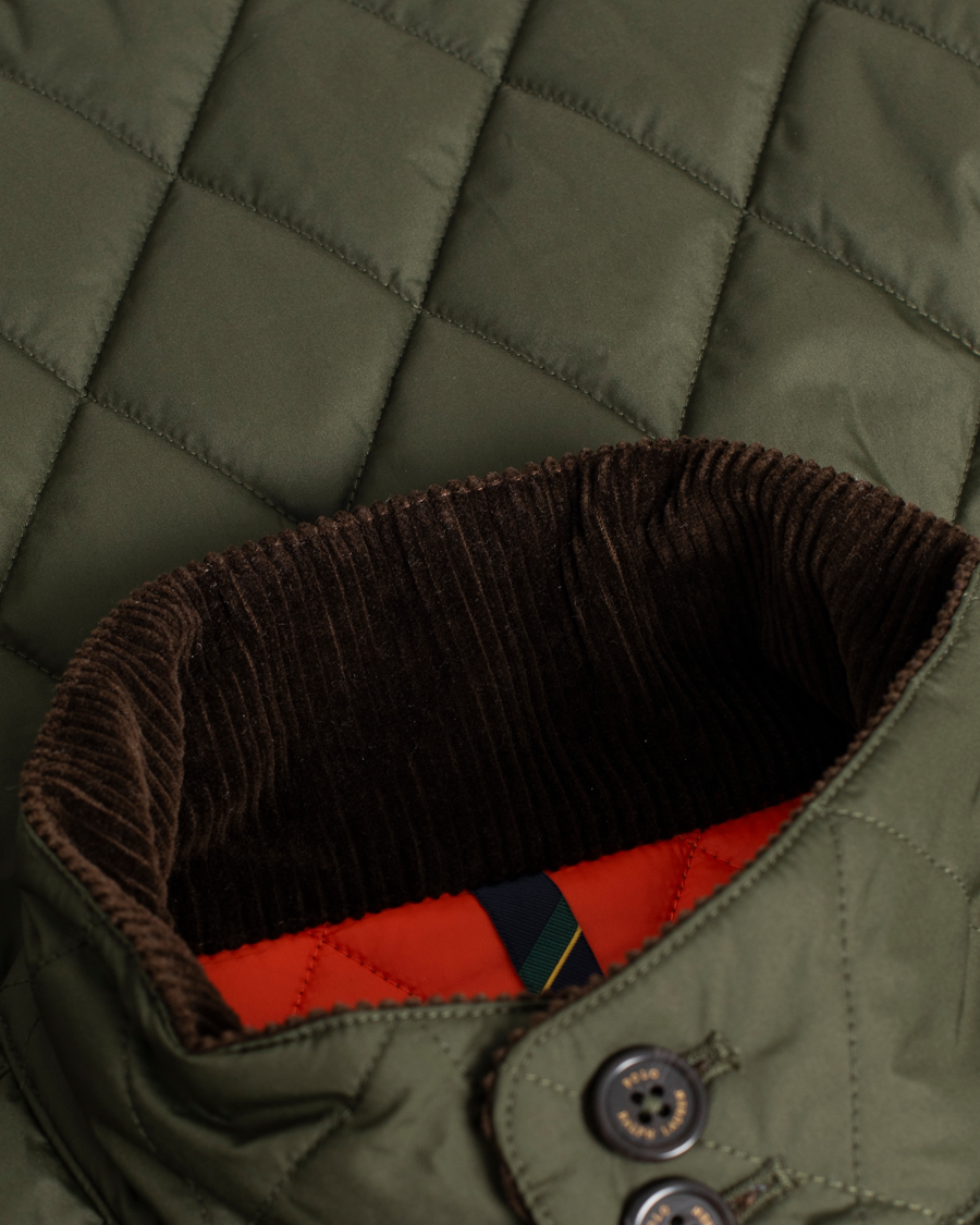 Herre | Jakker | Pre-owned | Polo Ralph Lauren Beaton Quilted Jacket Company Olive M