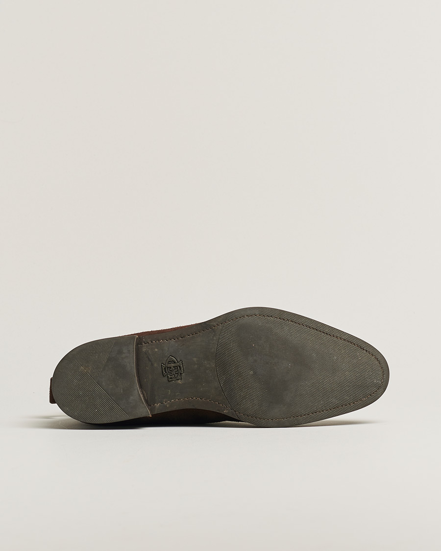 Herre | Edward Green Galway Boot Mink Suede | Pre-owned | Edward Green Galway Boot Mink Suede