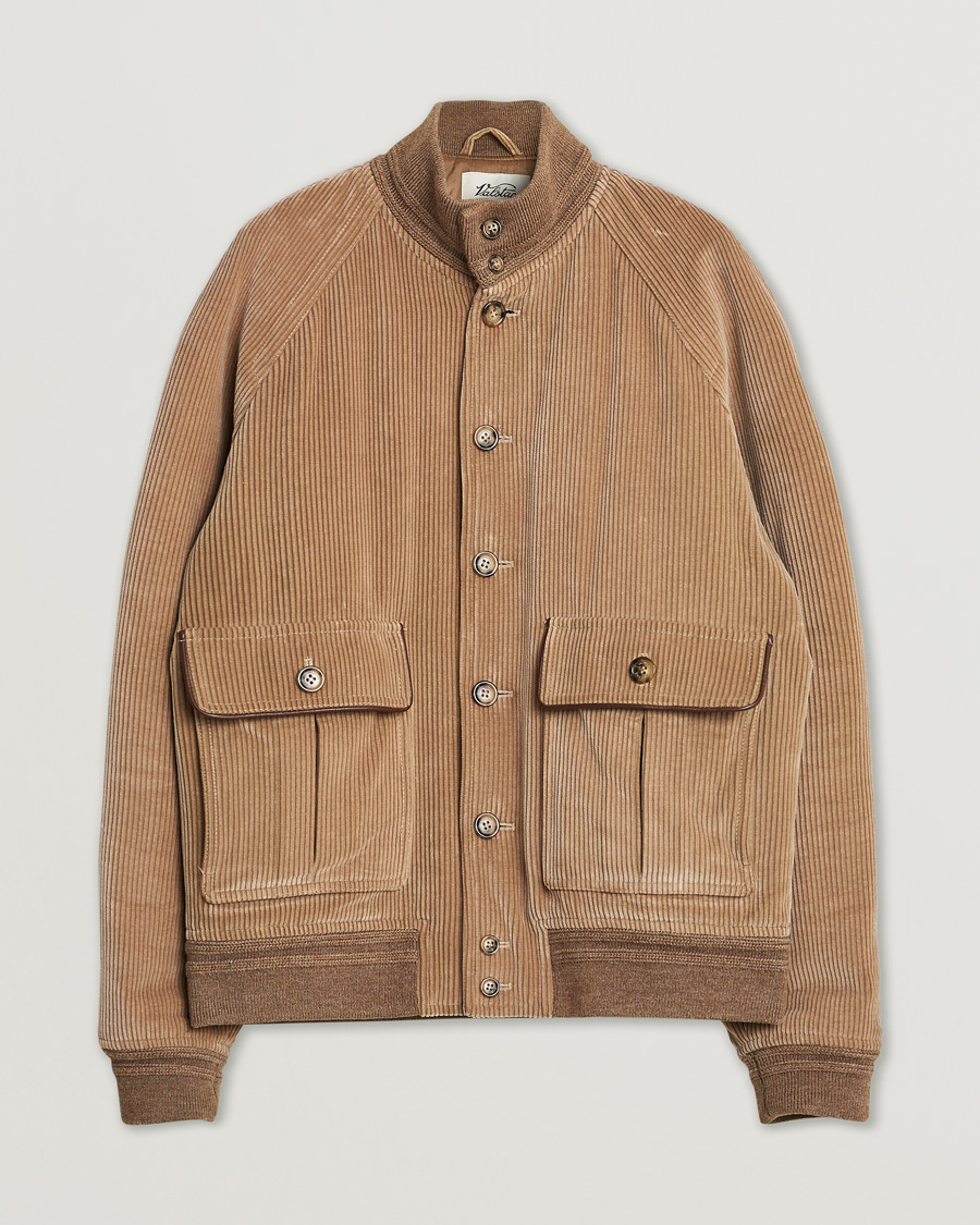 Herre | Pre-owned Jakker | Pre-owned | Valstar Raglan Corduroy Jacket Sand 48