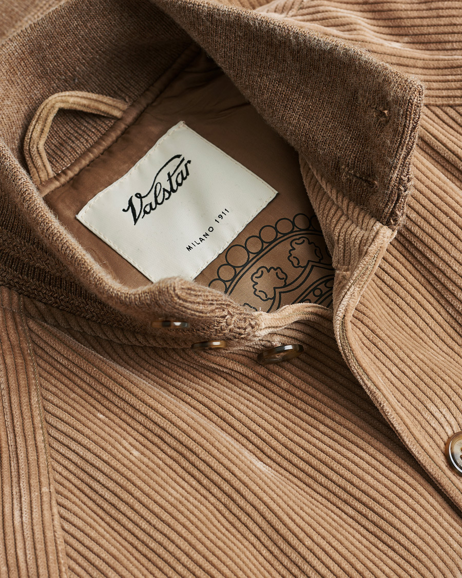 Herre | Pre-owned Jakker | Pre-owned | Valstar Raglan Corduroy Jacket Sand 48