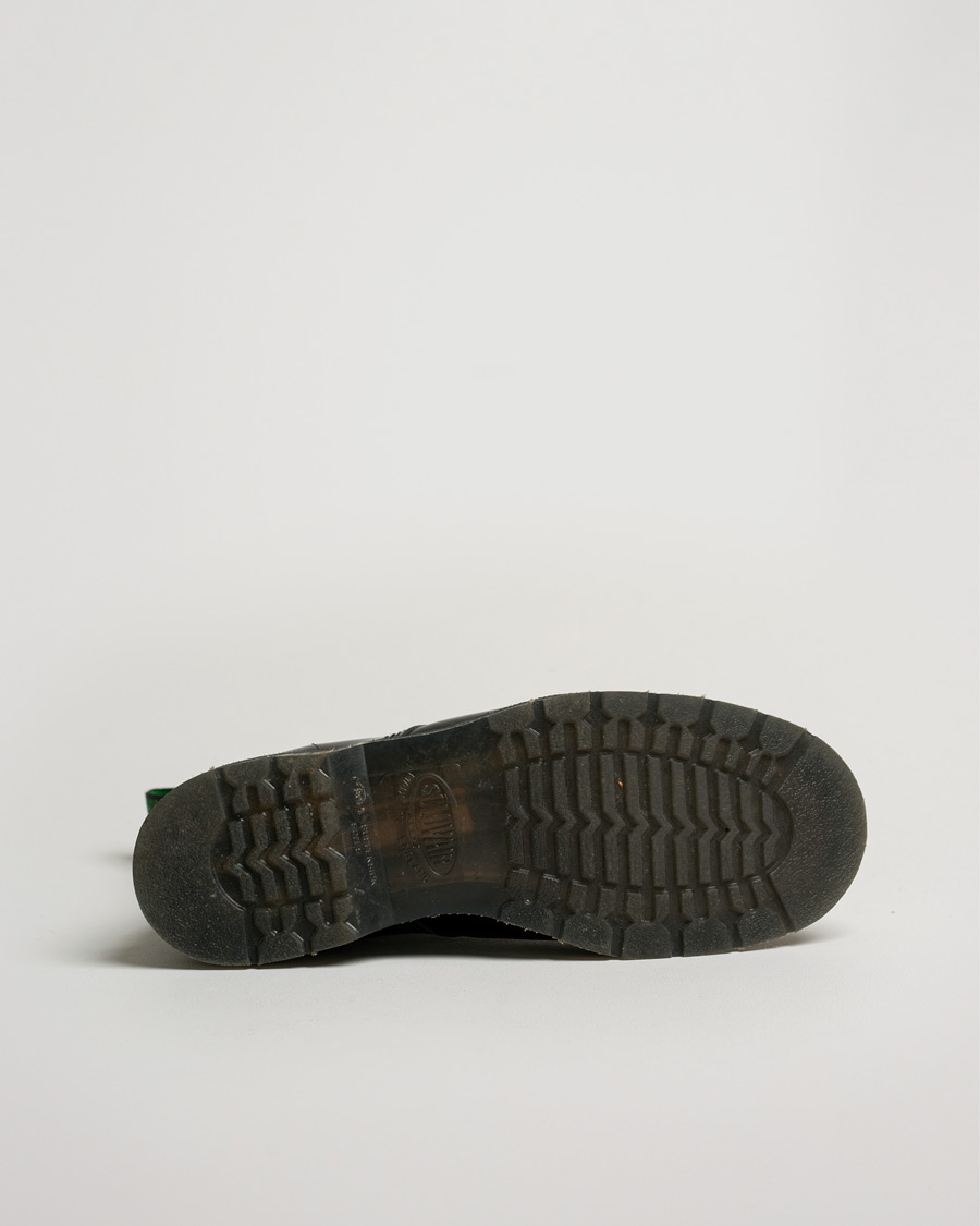 Herre | Solovair 8 Eye Derby Boot Black Shine | Pre-owned | Solovair 8 Eye Derby Boot Black Shine