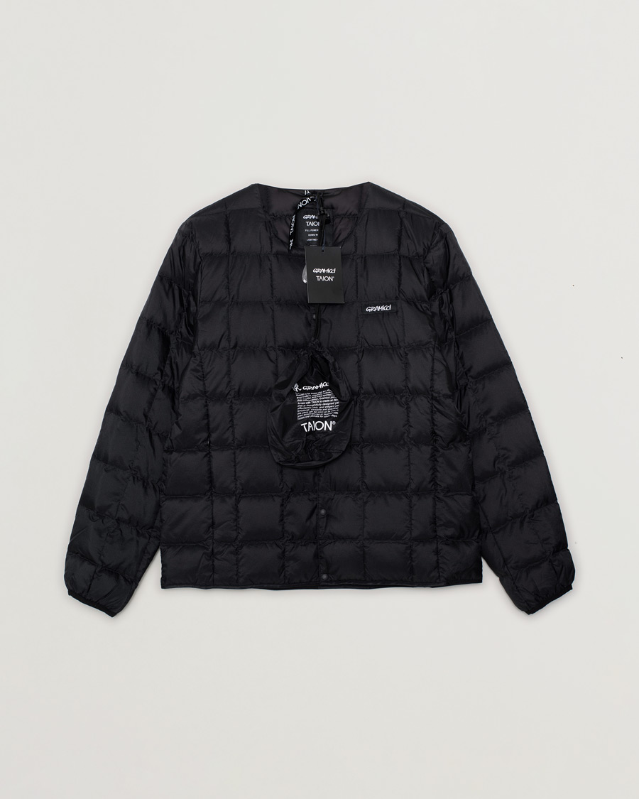 Herre | Gramicci Taion/Gramicci Inner Down Jacket Black | Pre-owned | Gramicci Taion/Gramicci Inner Down Jacket Black