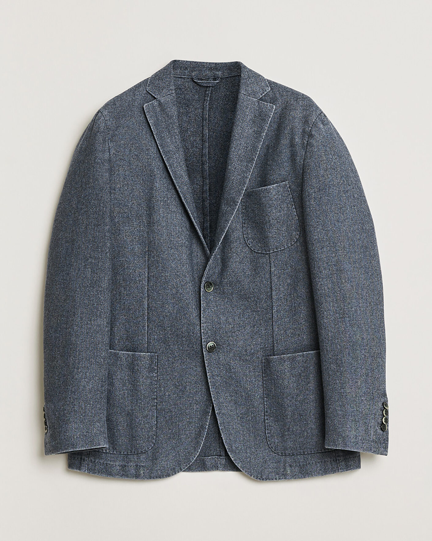 Herre | Pre-owned Dressjakker | Pre-owned | L.B.M. 1911 Wool Blazer Washed Blue 52