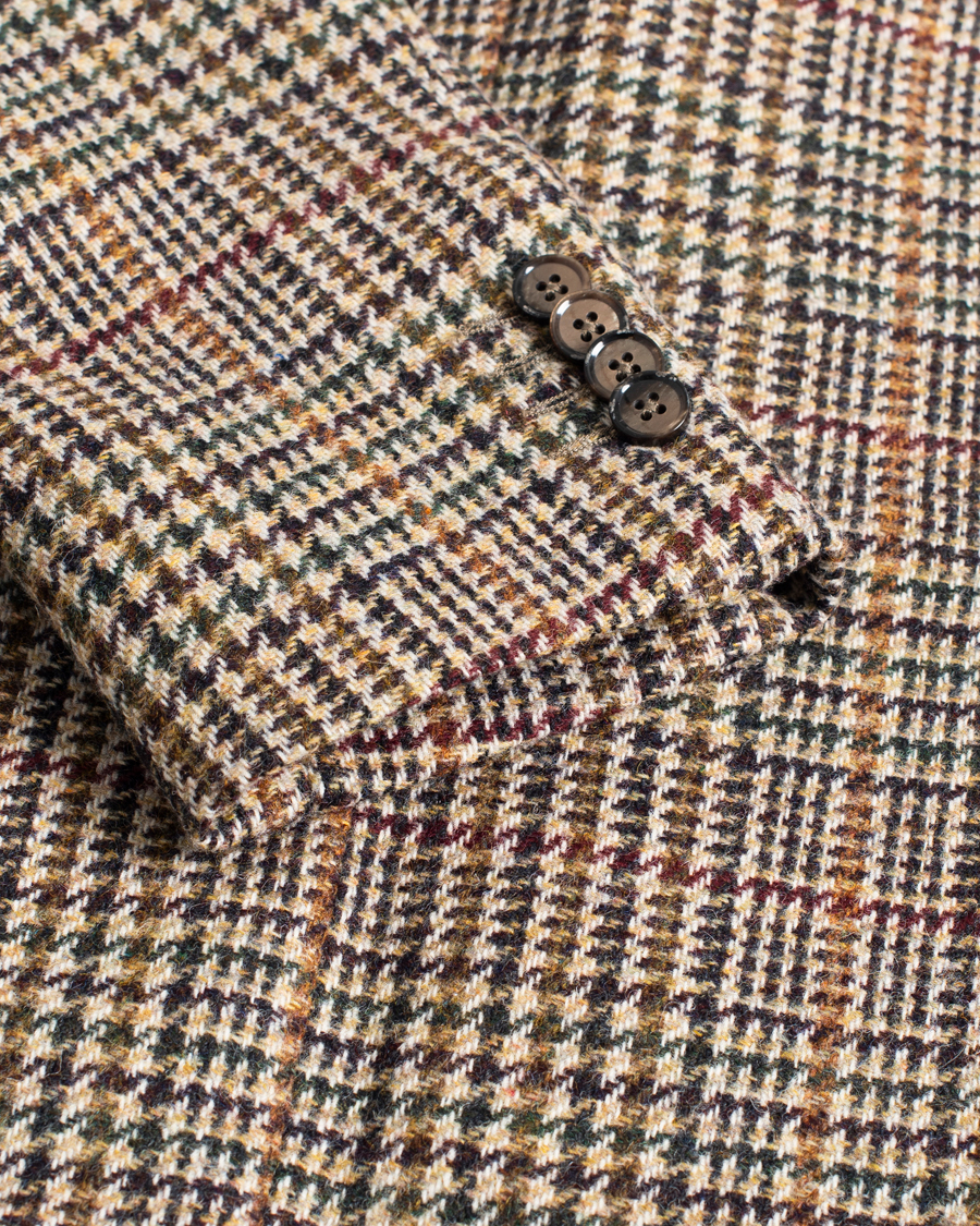 Herre | Dressjakker | Pre-owned | L.B.M. 1911 Jack Houndstooth Wool Blazer Multi