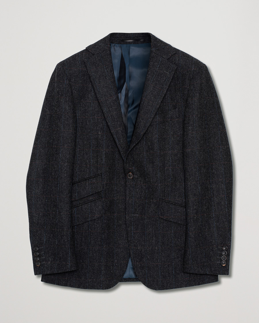 Herre | Dressjakker | Pre-owned | Walker Slater Edward Lambswool Tweed Blazer Grey