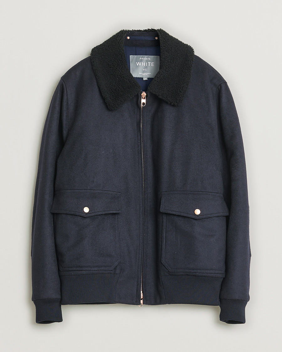 Herre | Pre-owned Jakker | Pre-owned | Private White V.C. The Pilot's Bomber Navy